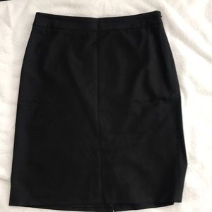 LOFT essential black pencil skirt